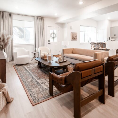 Spacious & Modernly Designed Living Area