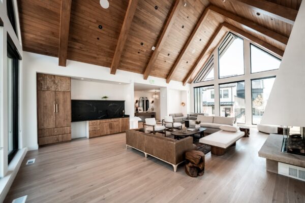 Spacious Townhouse Living Room