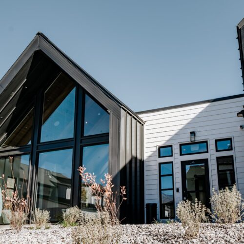 Modern Townhome with Large Windows